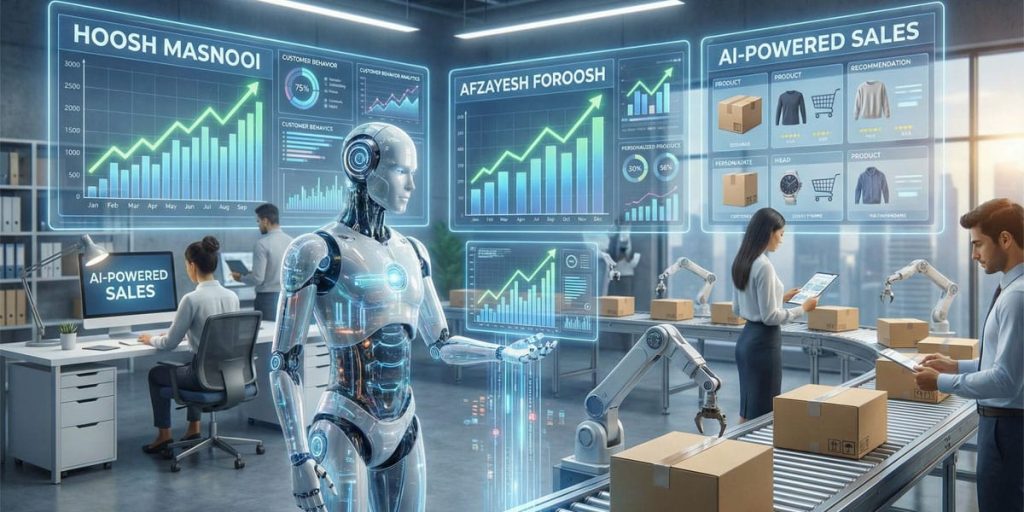 هوش مصنوعی و افزایش فروش اینترنتی - بهین وردپرس